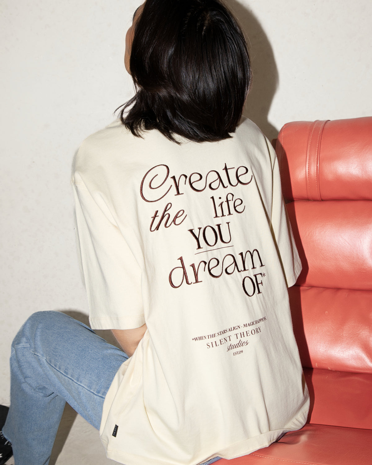 Dreams Oversized Tee Butter
