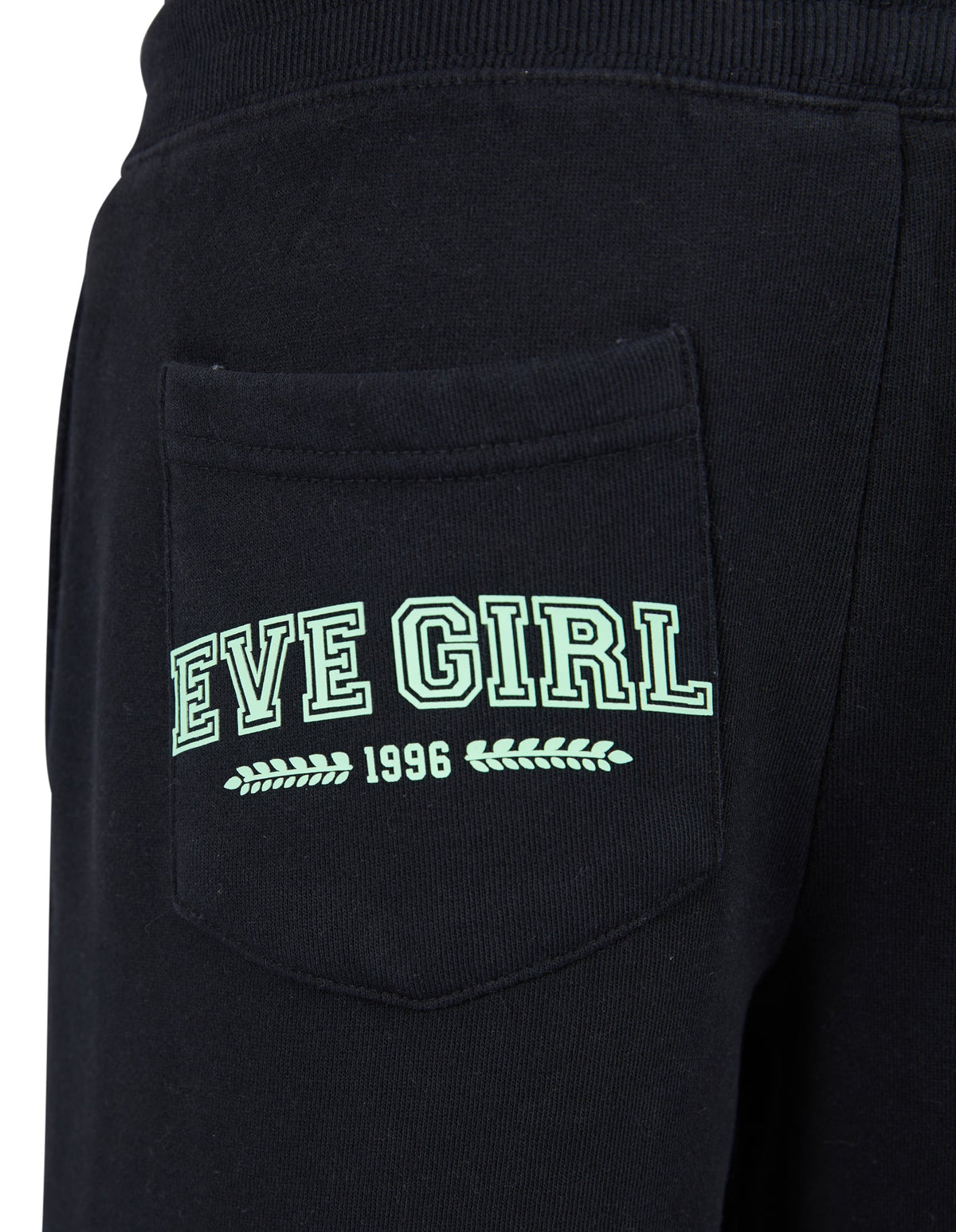 Eve Girl 8-16-Teen Academy Flare Trackpant Black-Edge Clothing