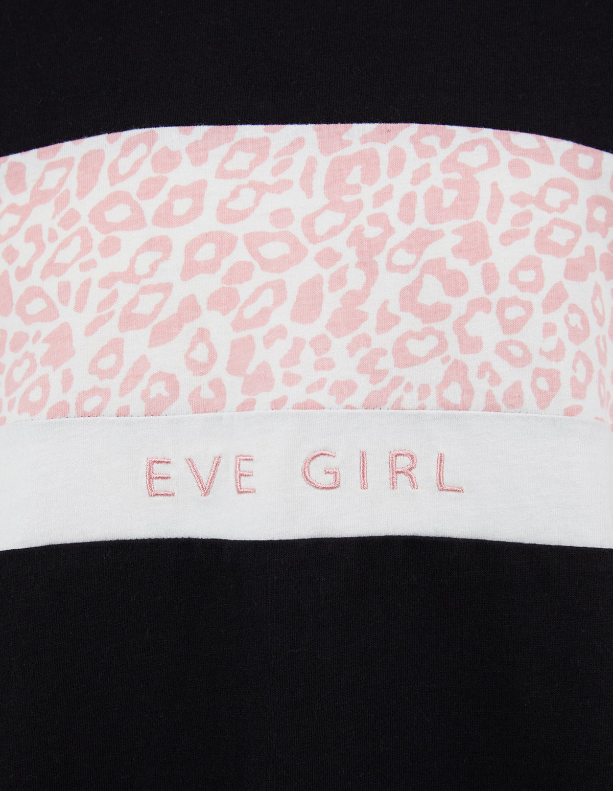 Eve Girl 8-16-Teen Base Paneled Long Sleeve Black-Edge Clothing