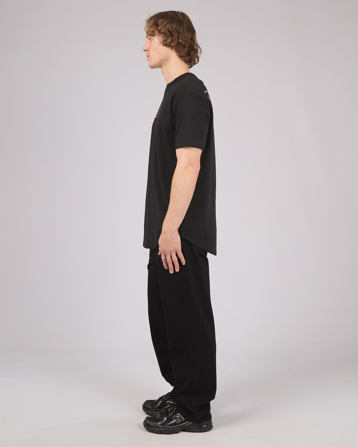 Void Dual Curved Tee Black