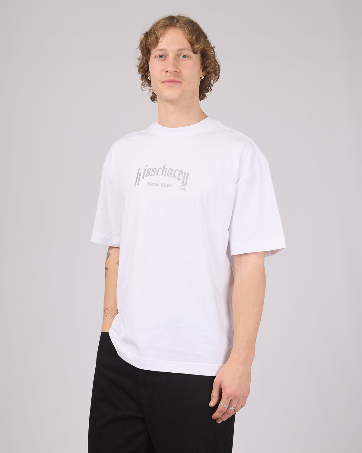 Obliteration Street Tee White