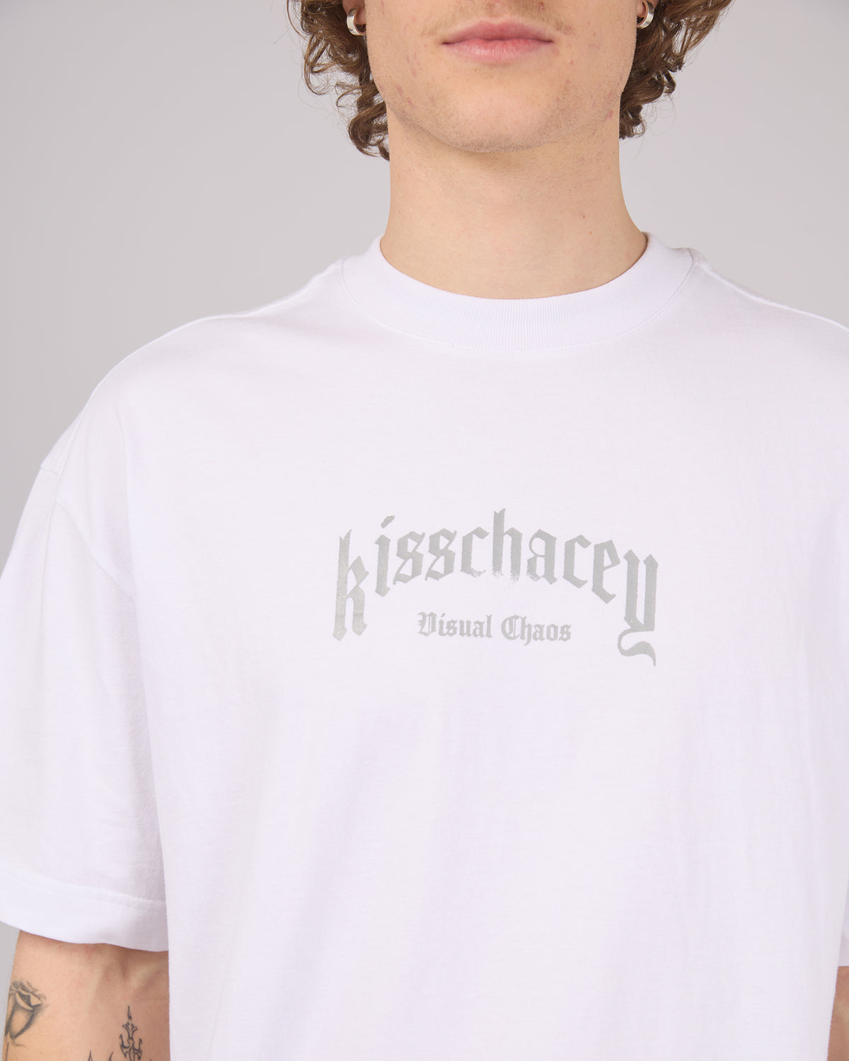 Obliteration Street Tee White