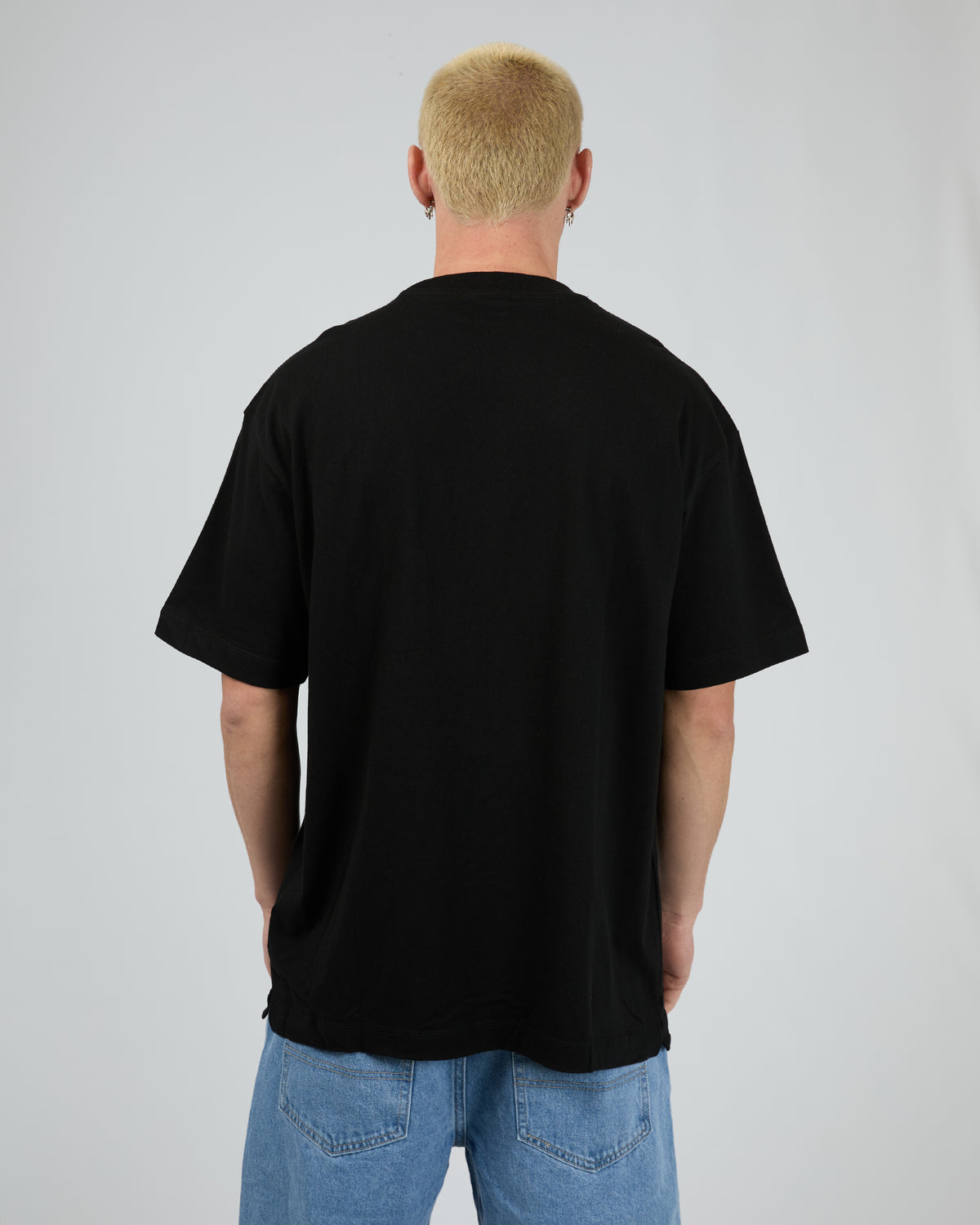 Denim Co Baggy Tee Black