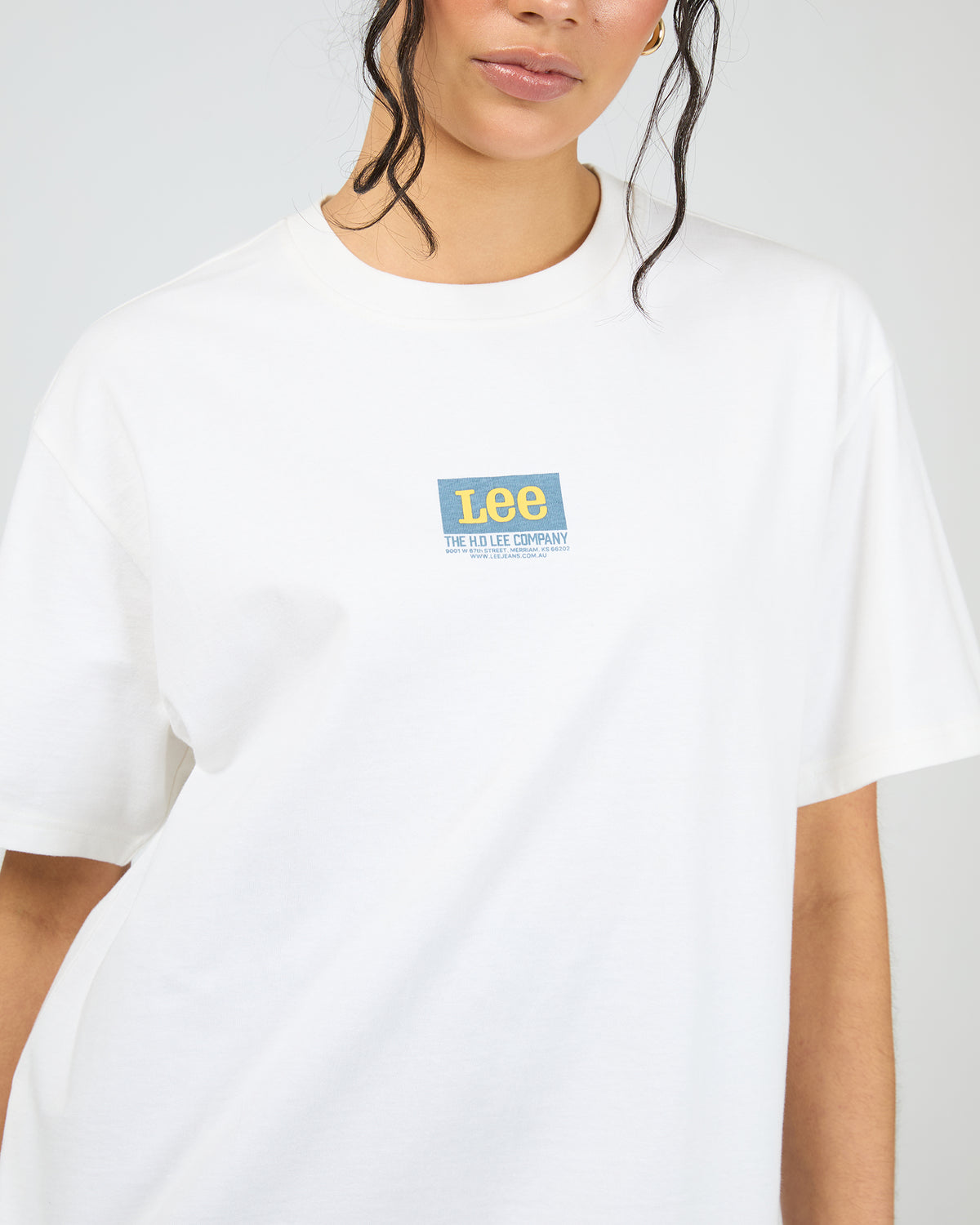 Authentic Baggy Tee Optic White