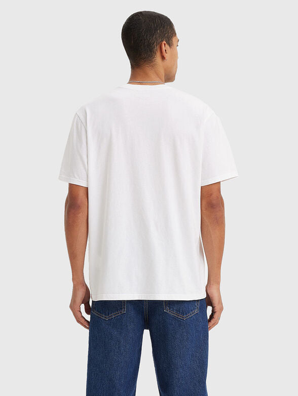 Ss Relaxed Fit Tee Brin Poster White