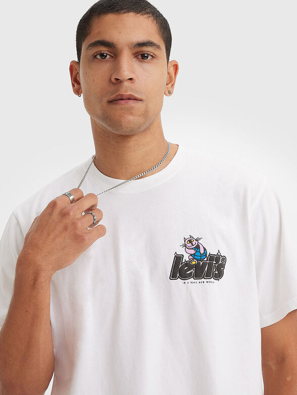 Ss Relaxed Fit Tee Brin Poster White