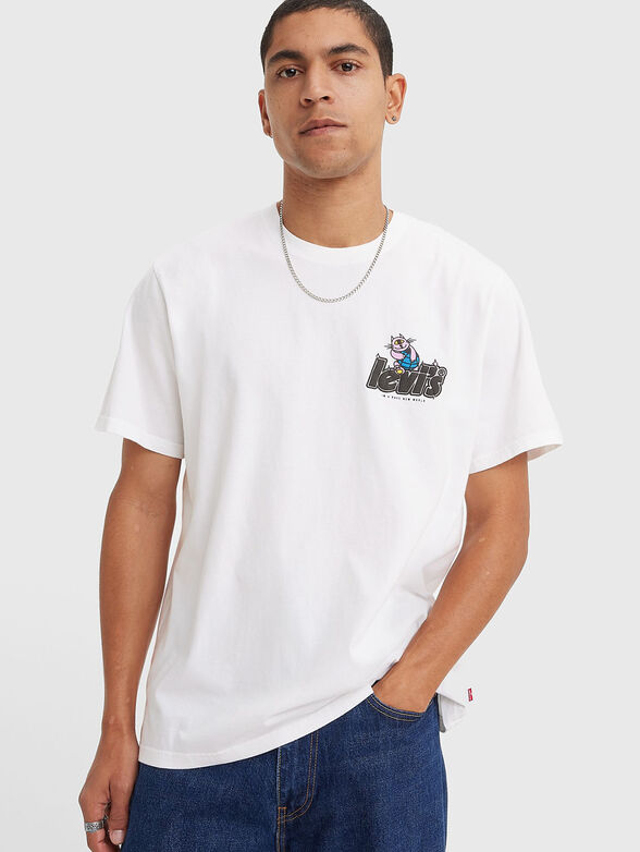 Ss Relaxed Fit Tee Brin Poster White