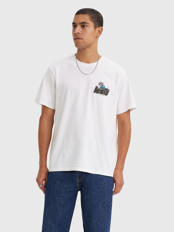 Ss Relaxed Fit Tee Brin Poster White