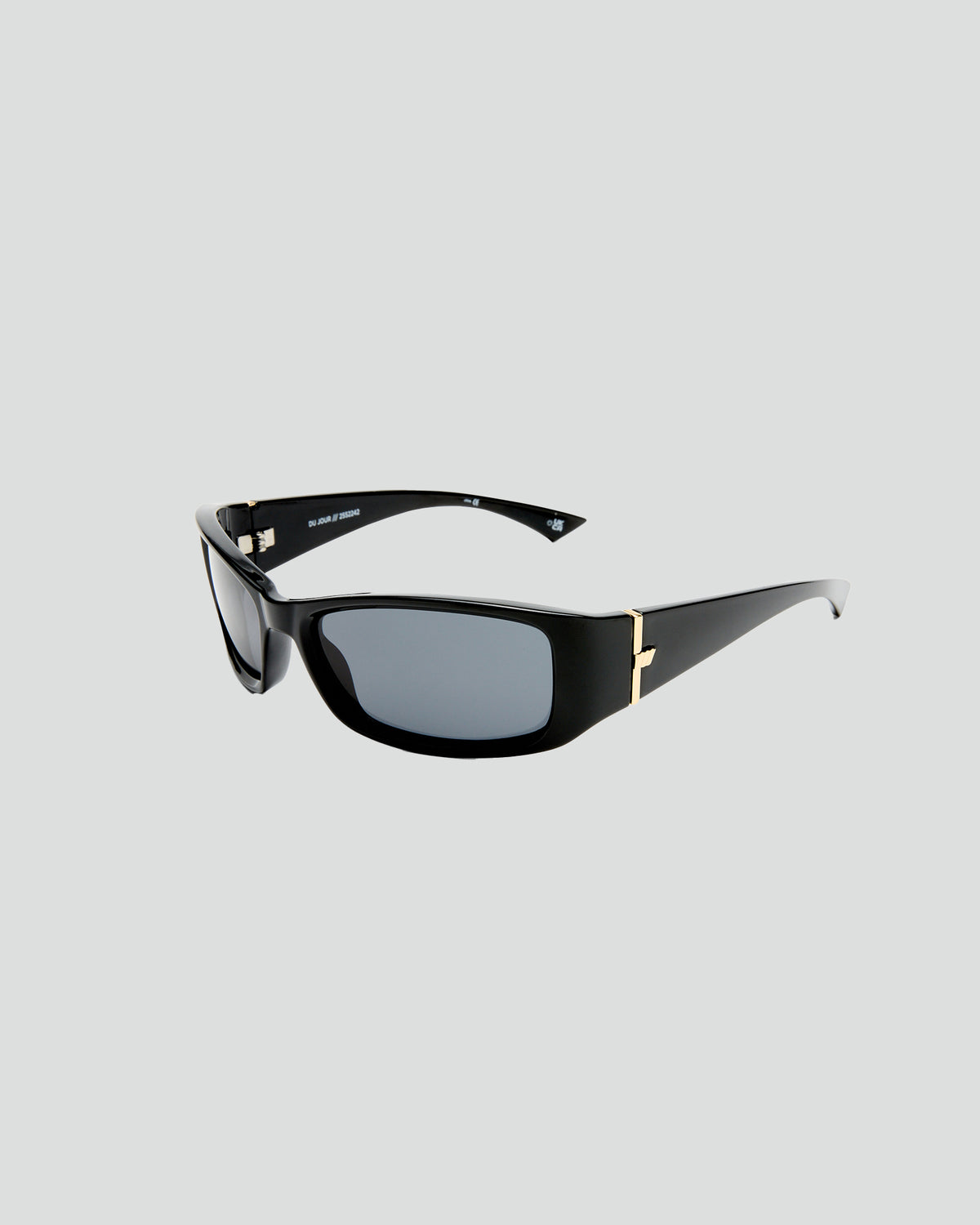 Du Jour Sunglasses Black /Black Smoke Black