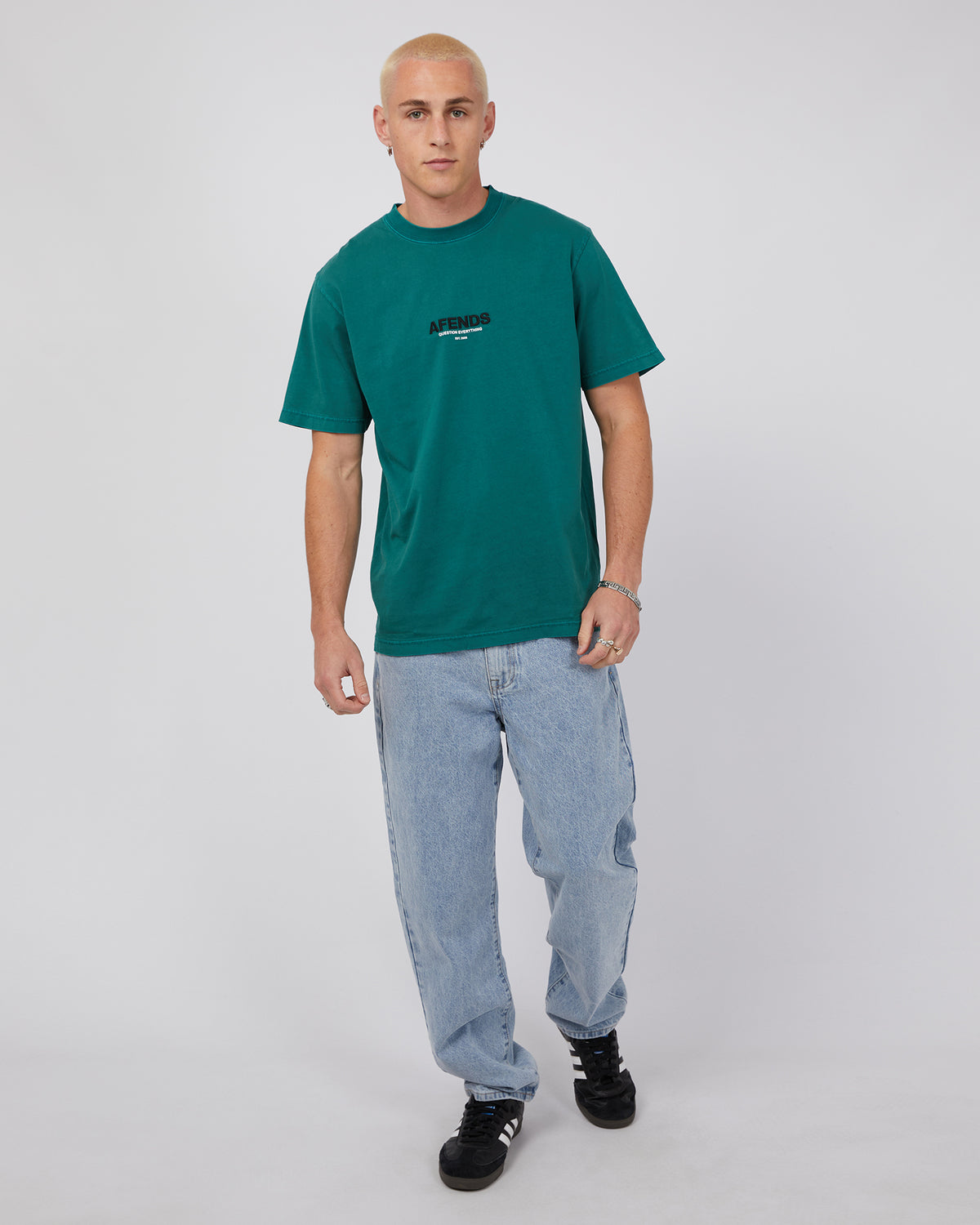 Vinyl Recycled Retro Fit Tee Pine