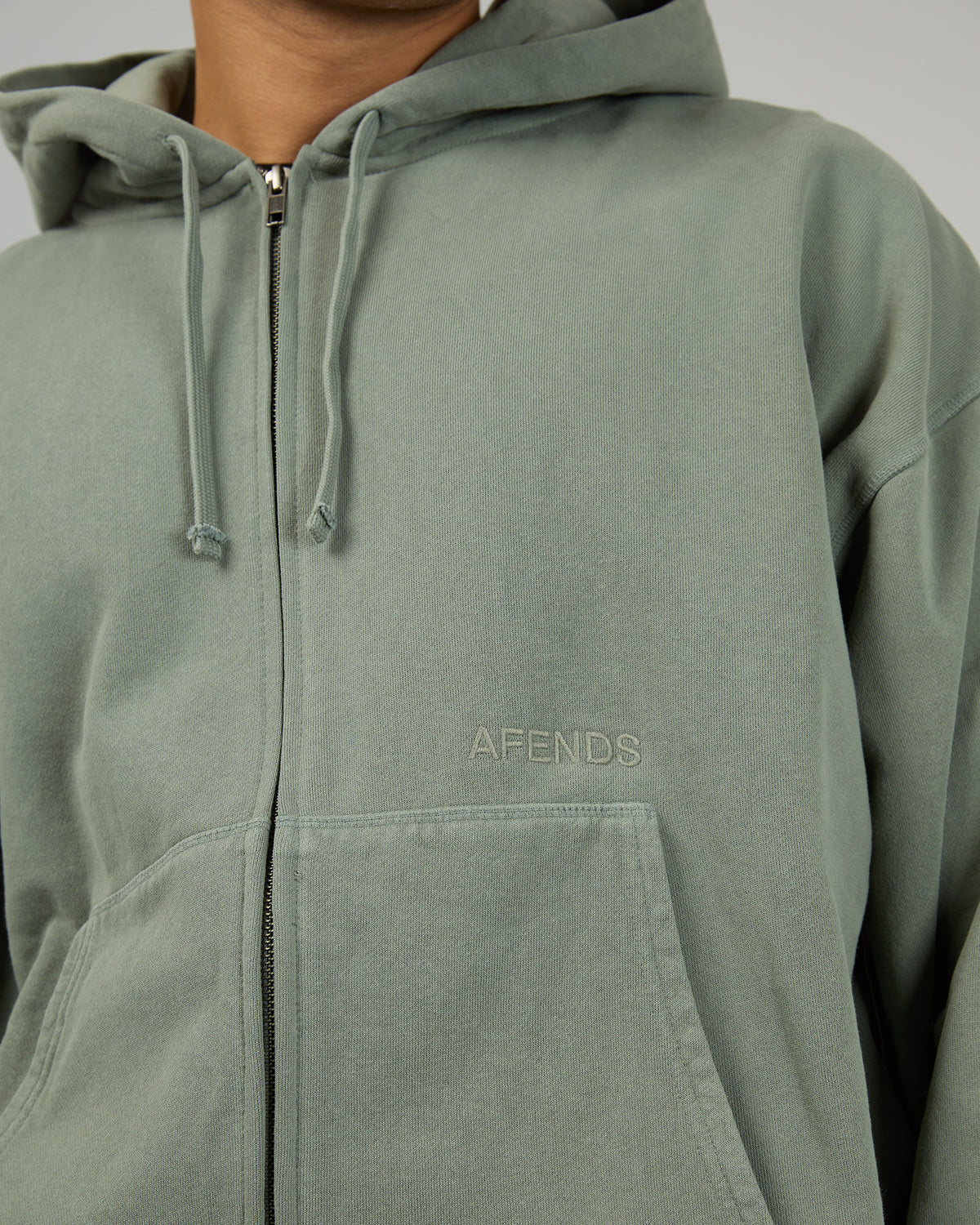 Genesis Boxy Zip Hood Sycamore