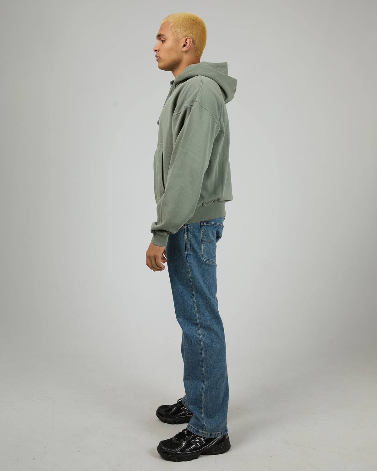 Genesis Boxy Zip Hood Sycamore