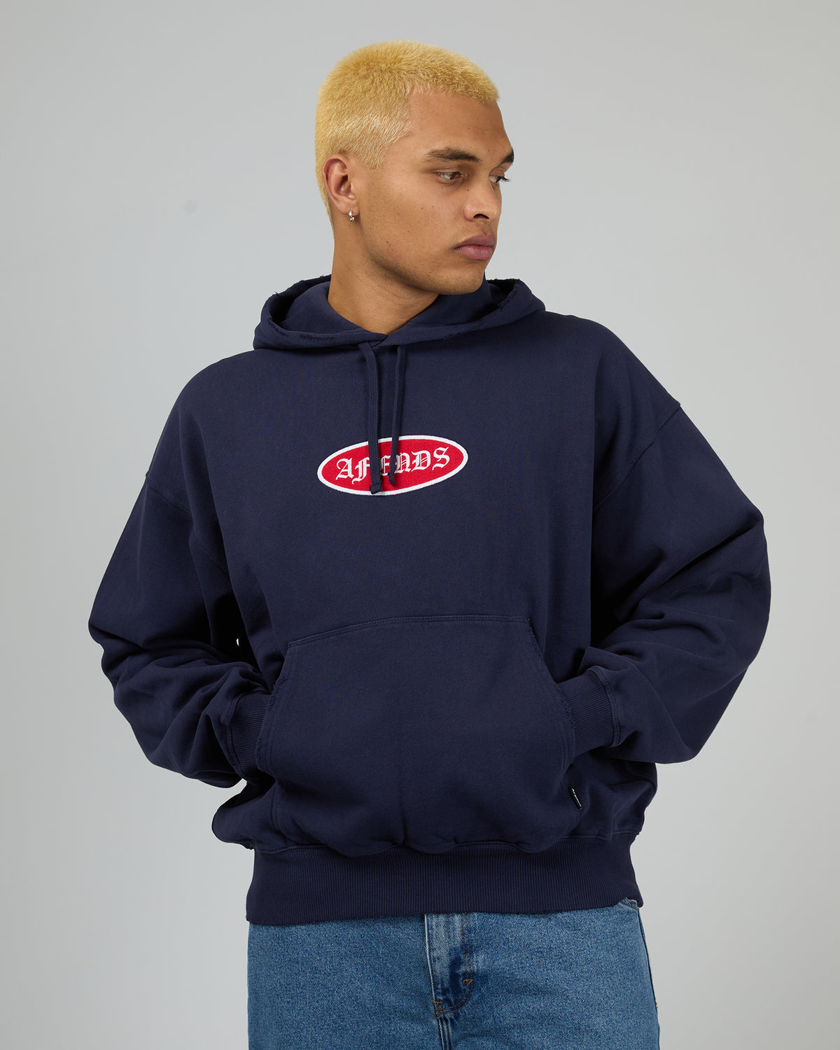 Supply Box Pull On Hood Navy