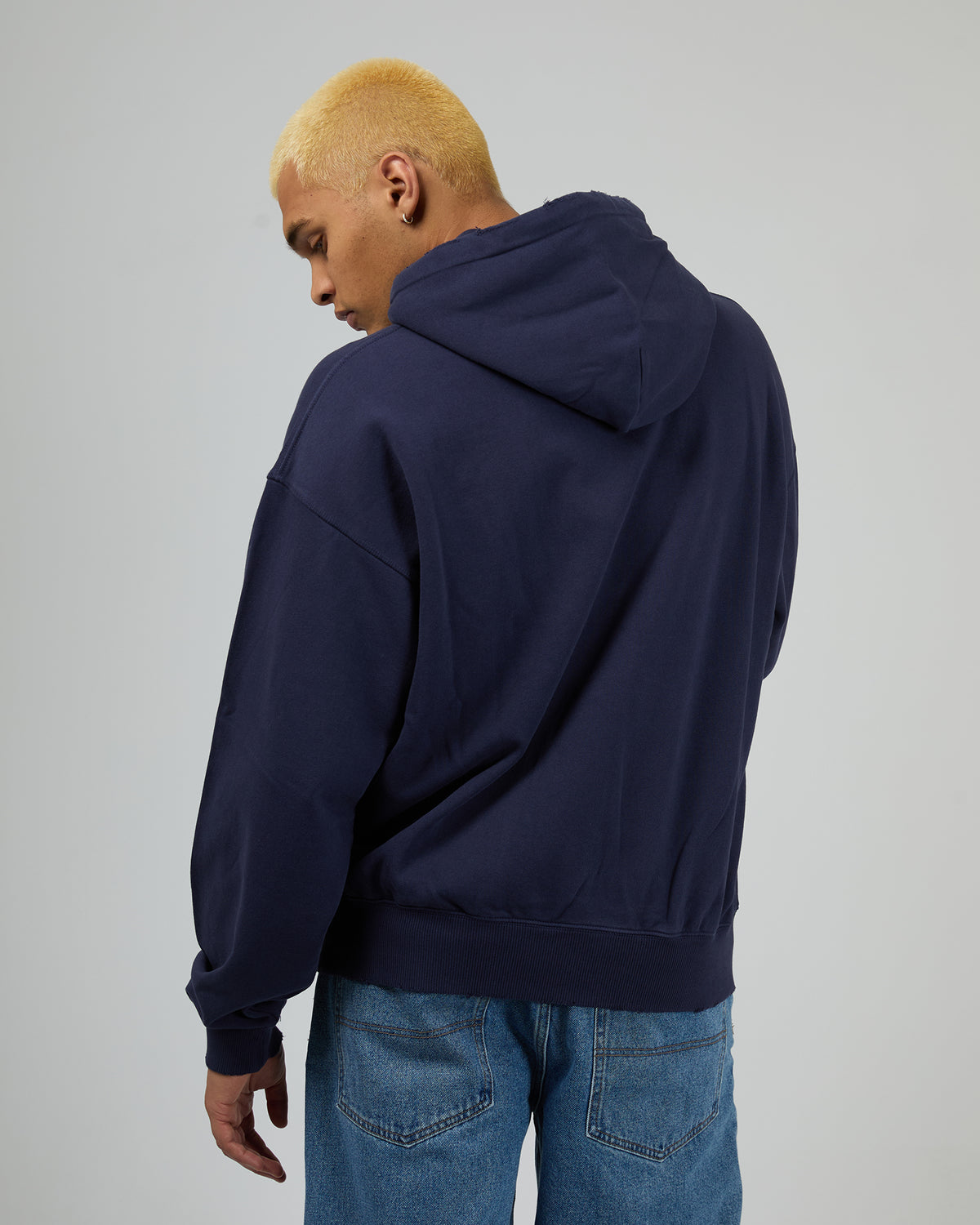 Supply Box Pull On Hood Navy