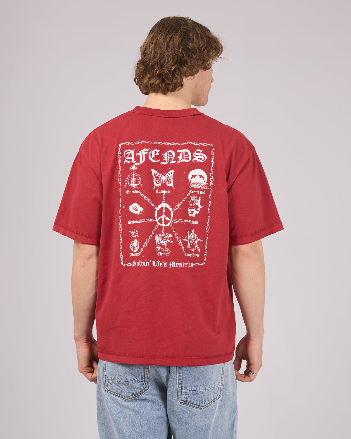 Spiritual Recycled Heavyweight Boxy Vintage Ketchup