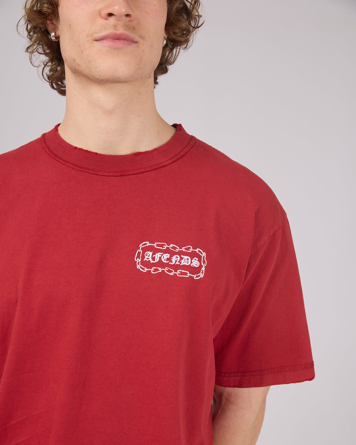 Spiritual Recycled Heavyweight Boxy Vintage Ketchup