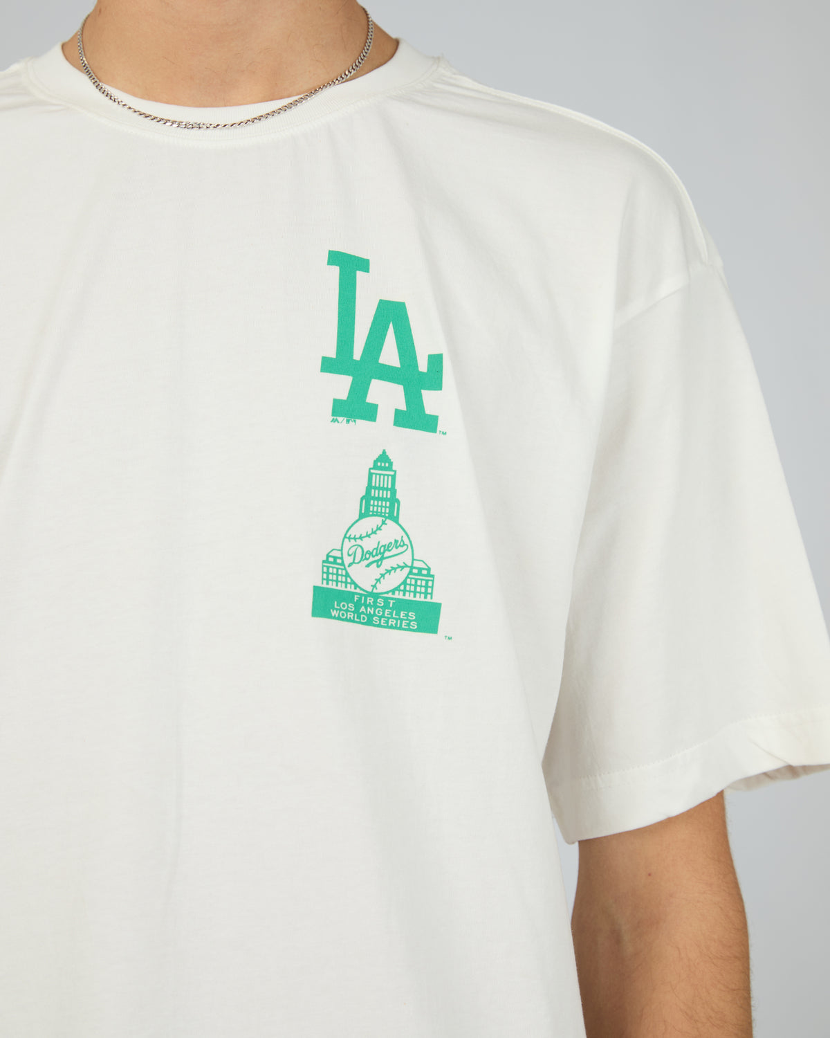World Series Era Tee Dodgers Grey Marle