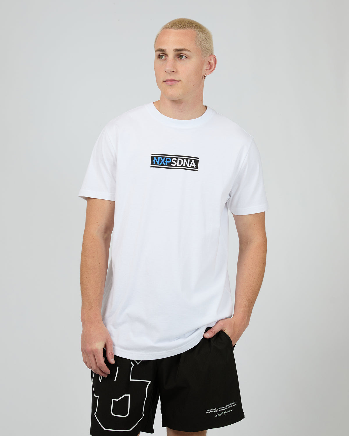 Scarlet Cape Back Tee Optical White