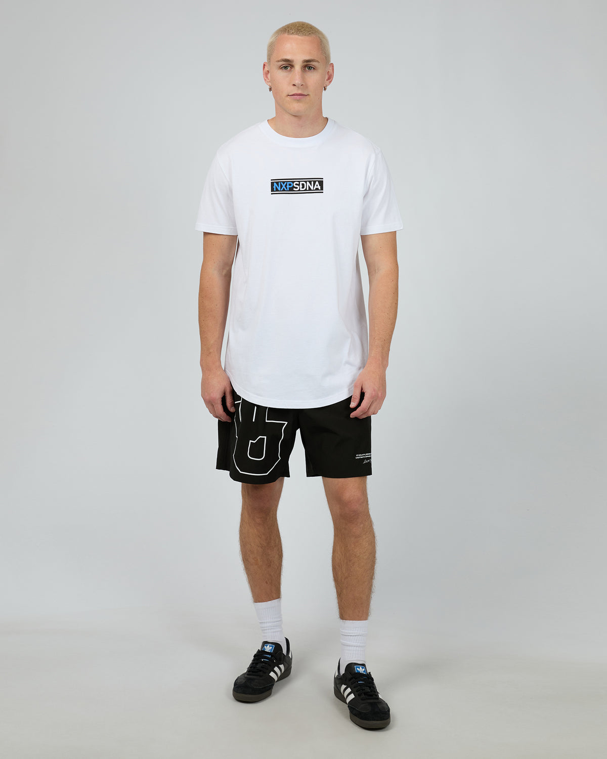 Scarlet Cape Back Tee Optical White