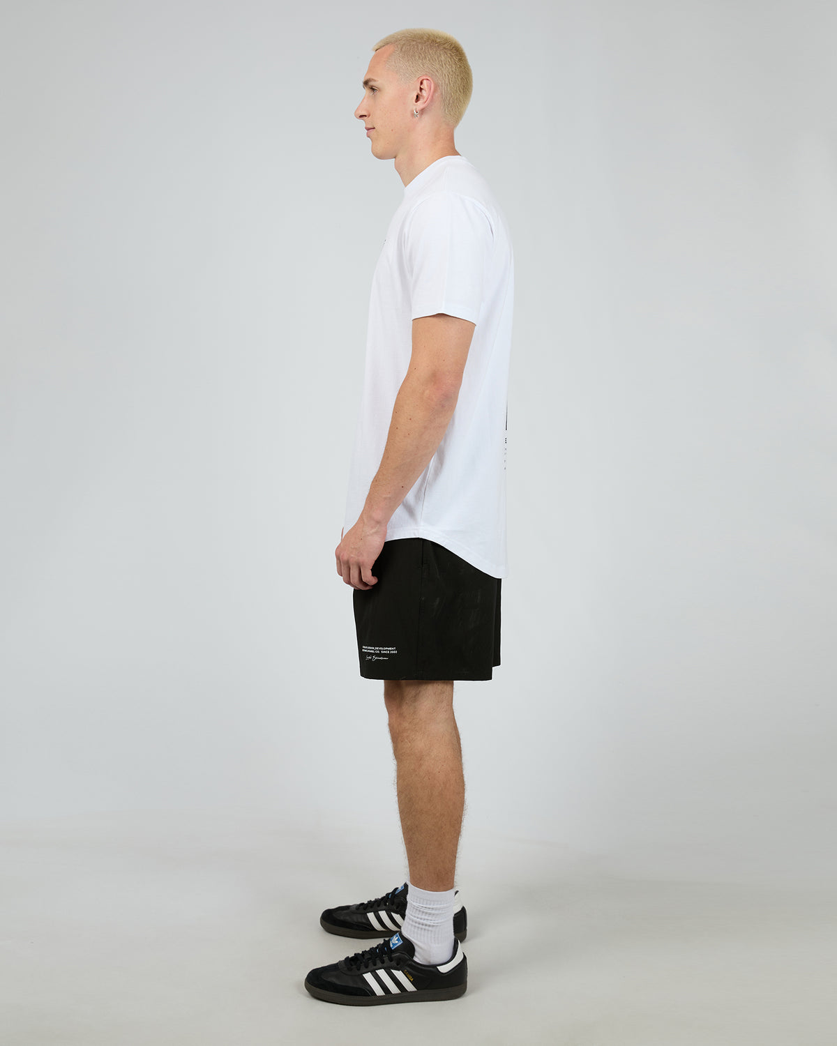 Scarlet Cape Back Tee Optical White