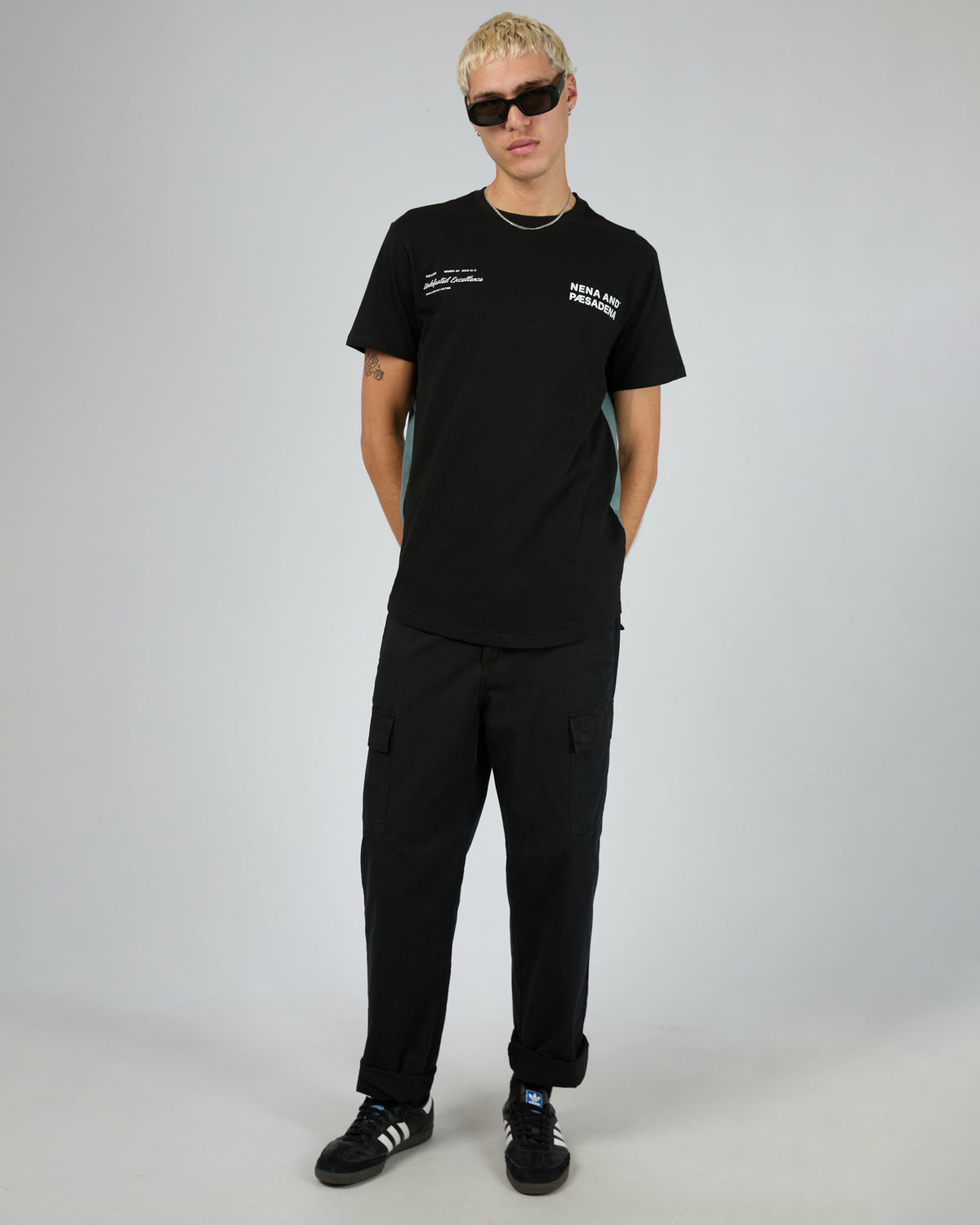 Module Dual Curved Tee Black