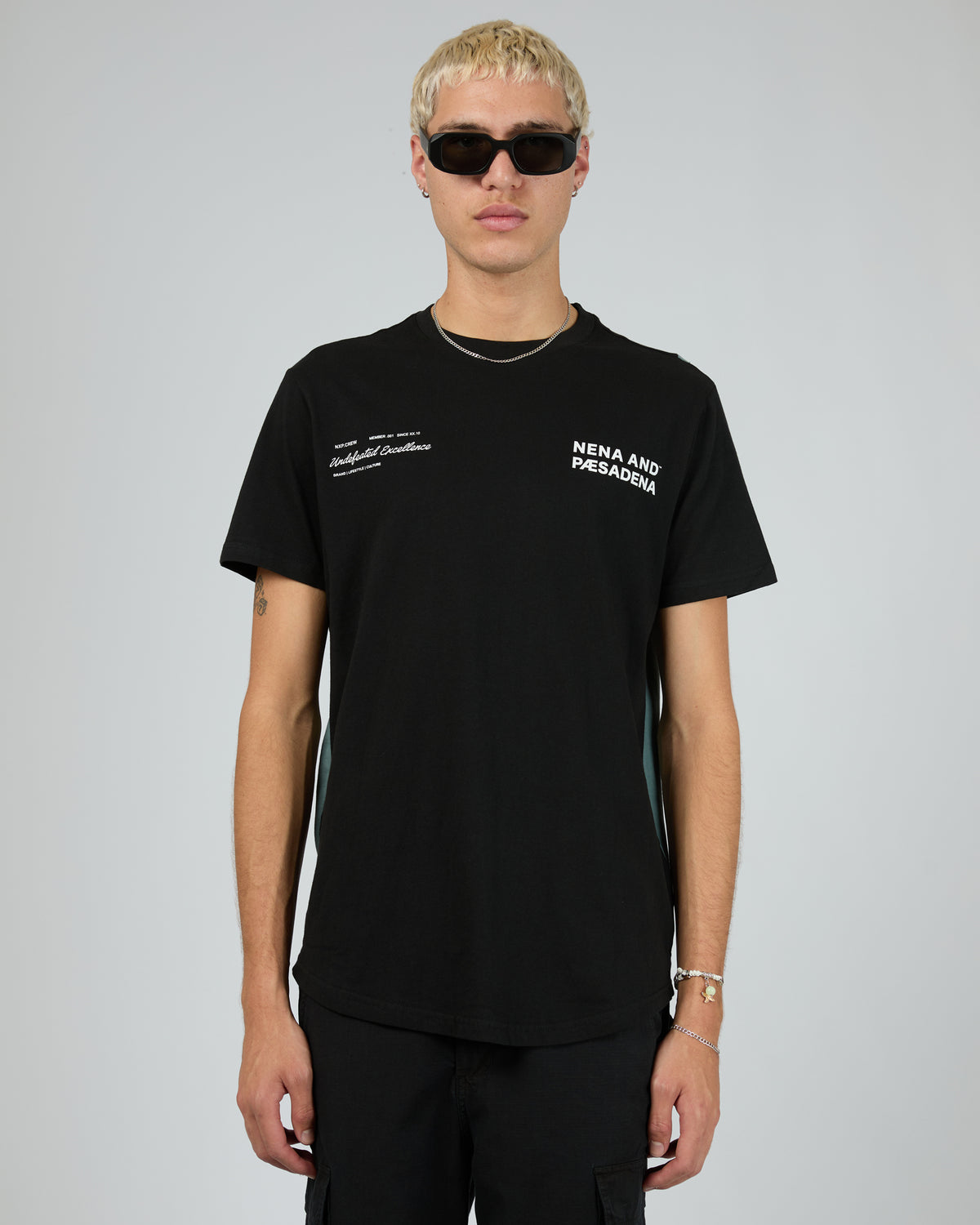 Module Dual Curved Tee Black