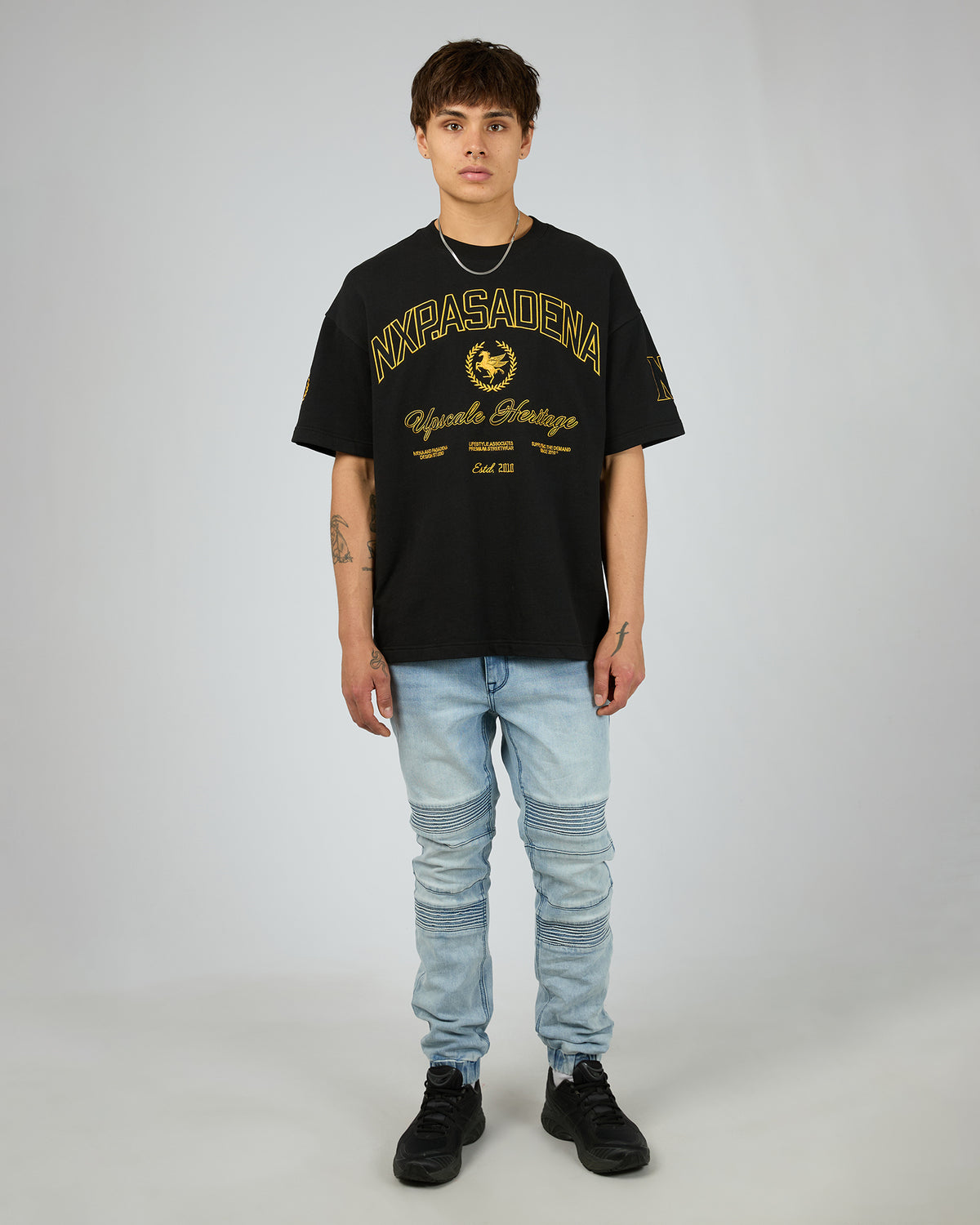Prima Loopback Raptor Tee Black