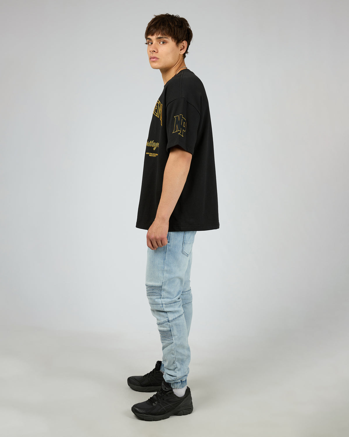 Prima Loopback Raptor Tee Black