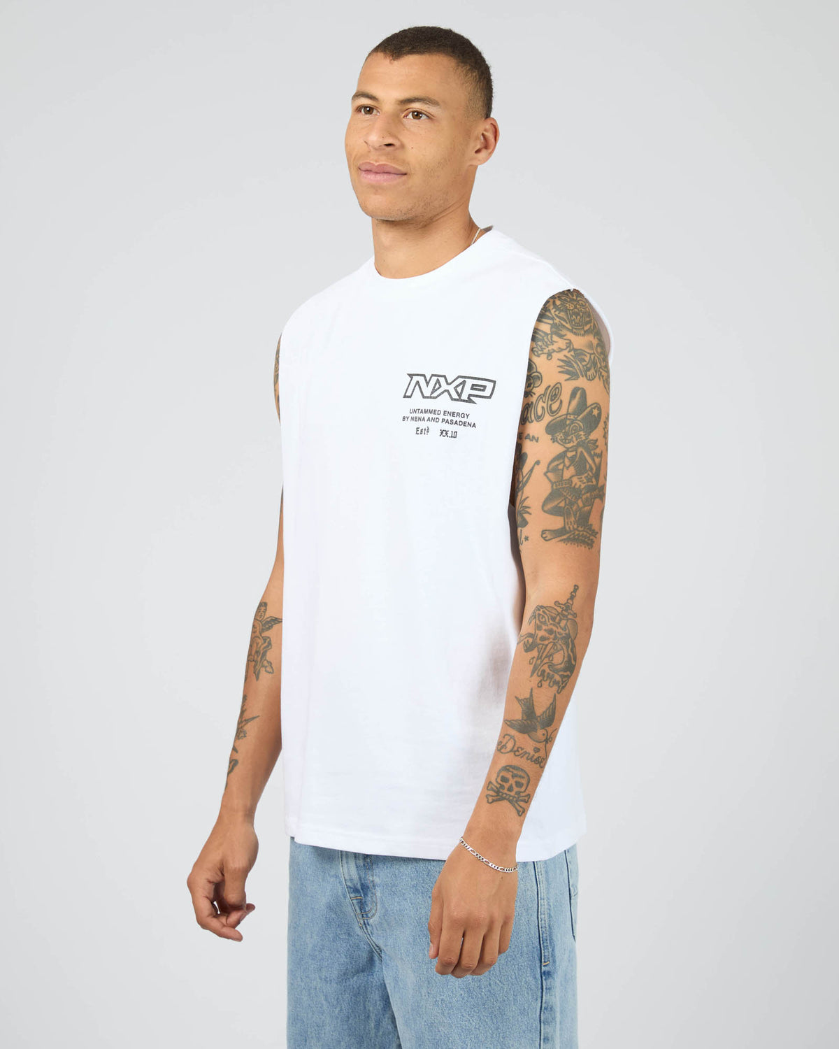 Champion Raptor Muscle White