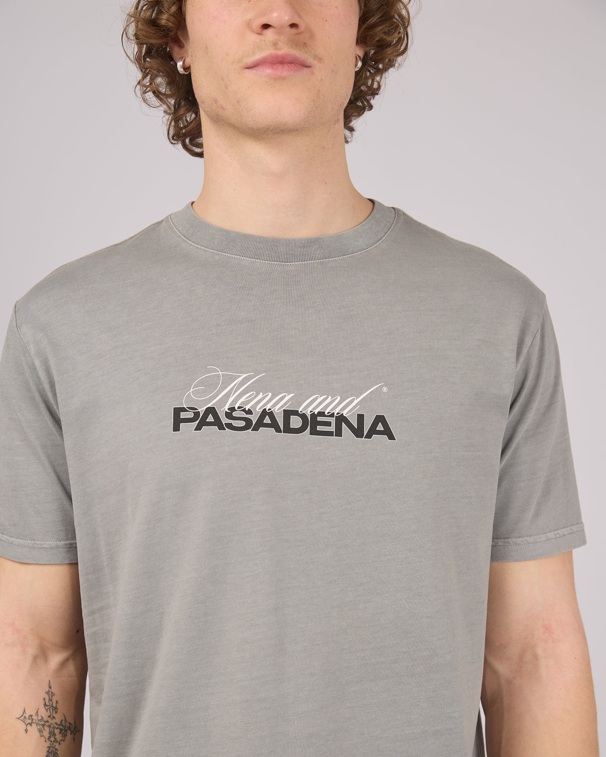 Smouldr Dual Curved Tee Pigment Grey