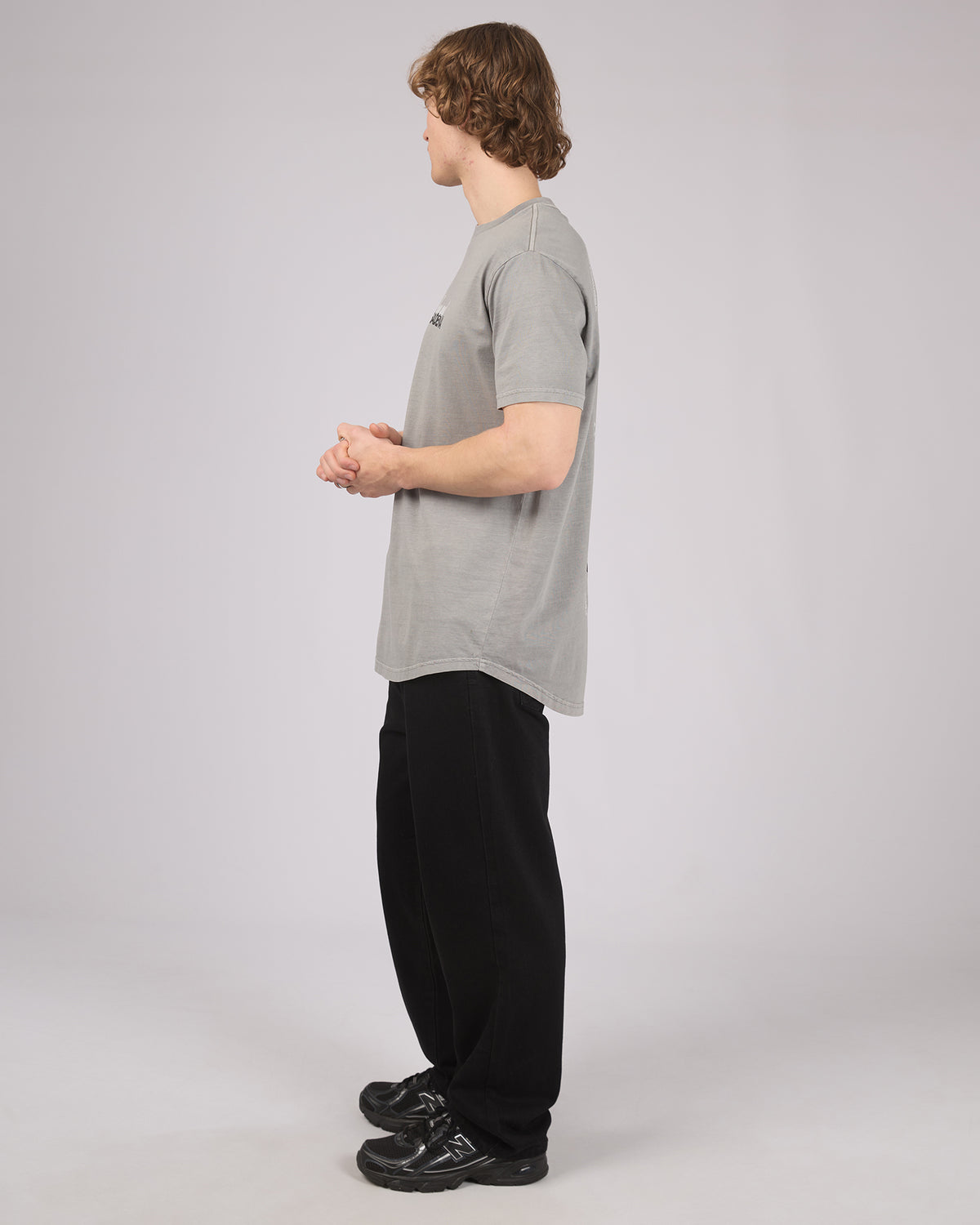 Smouldr Dual Curved Tee Pigment Grey