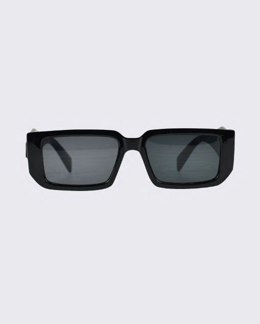Peta and Jain-Evans Black Frame Black Lens Black-Edge Clothing
