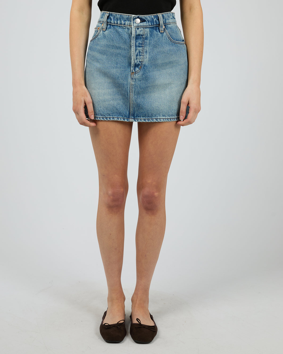 90s Relaxed Mini Skirt Lennon Vintage