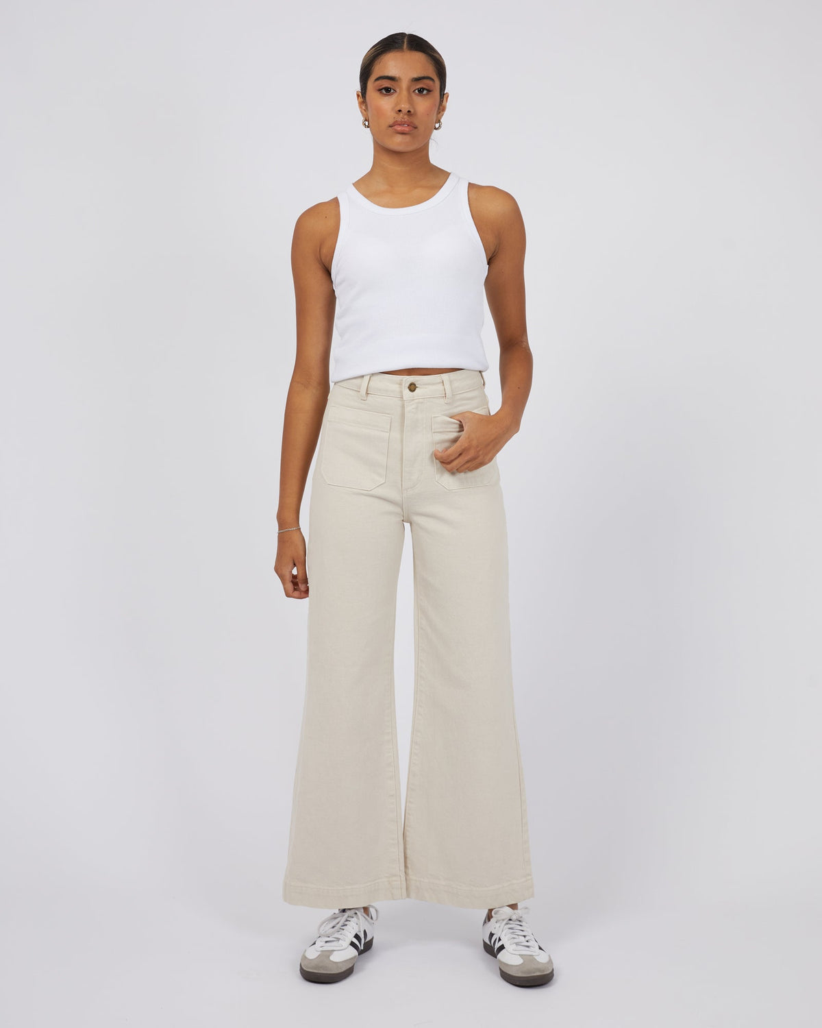 Rollas-Sailor Comfort Jean Off White-Edge Clothing