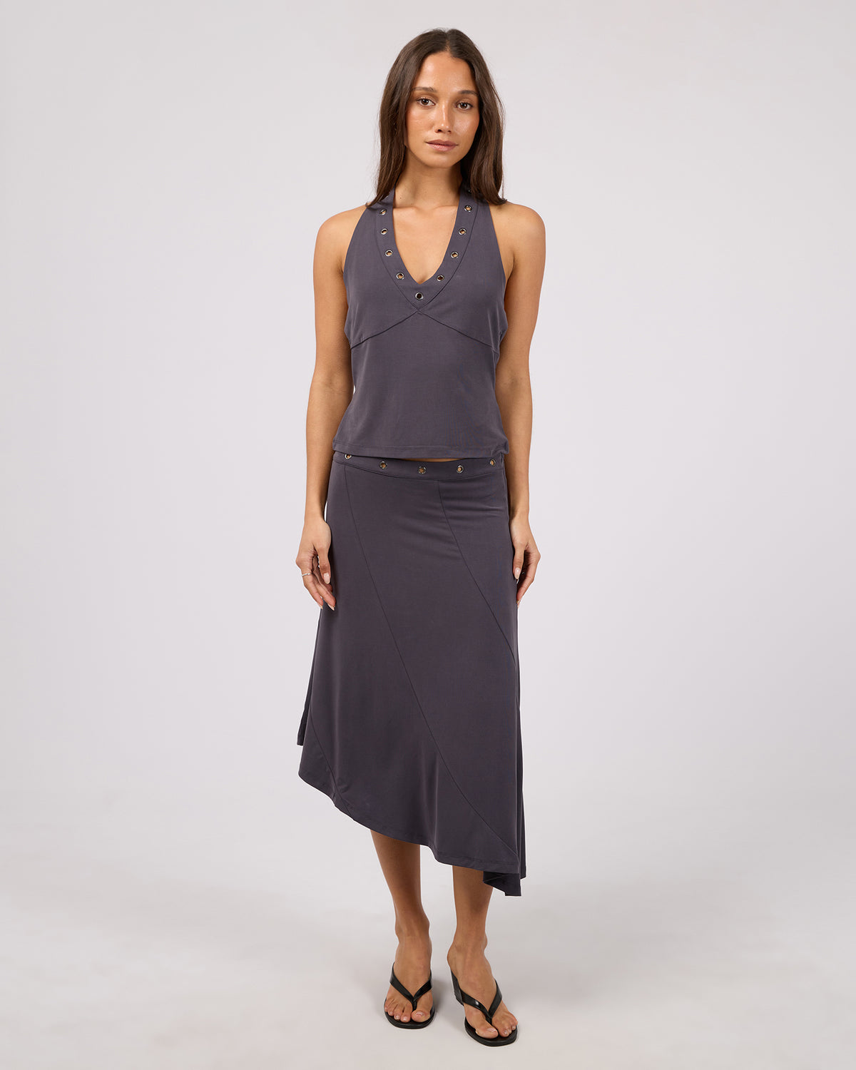 Studd Halter Top Steel
