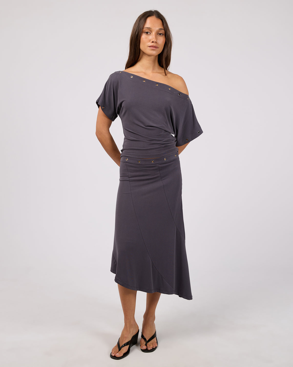 Studd Skirt Steel