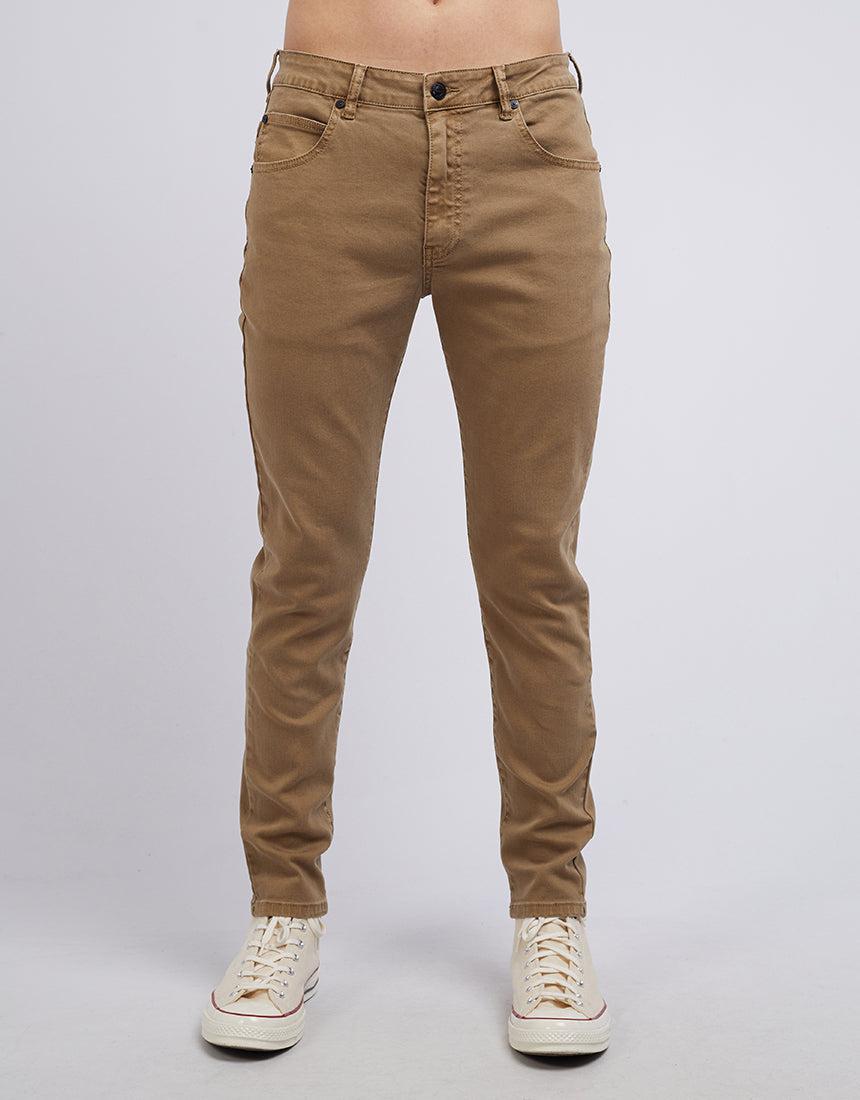 Silent Theory-A1 Soho Jean Brown-Edge Clothing