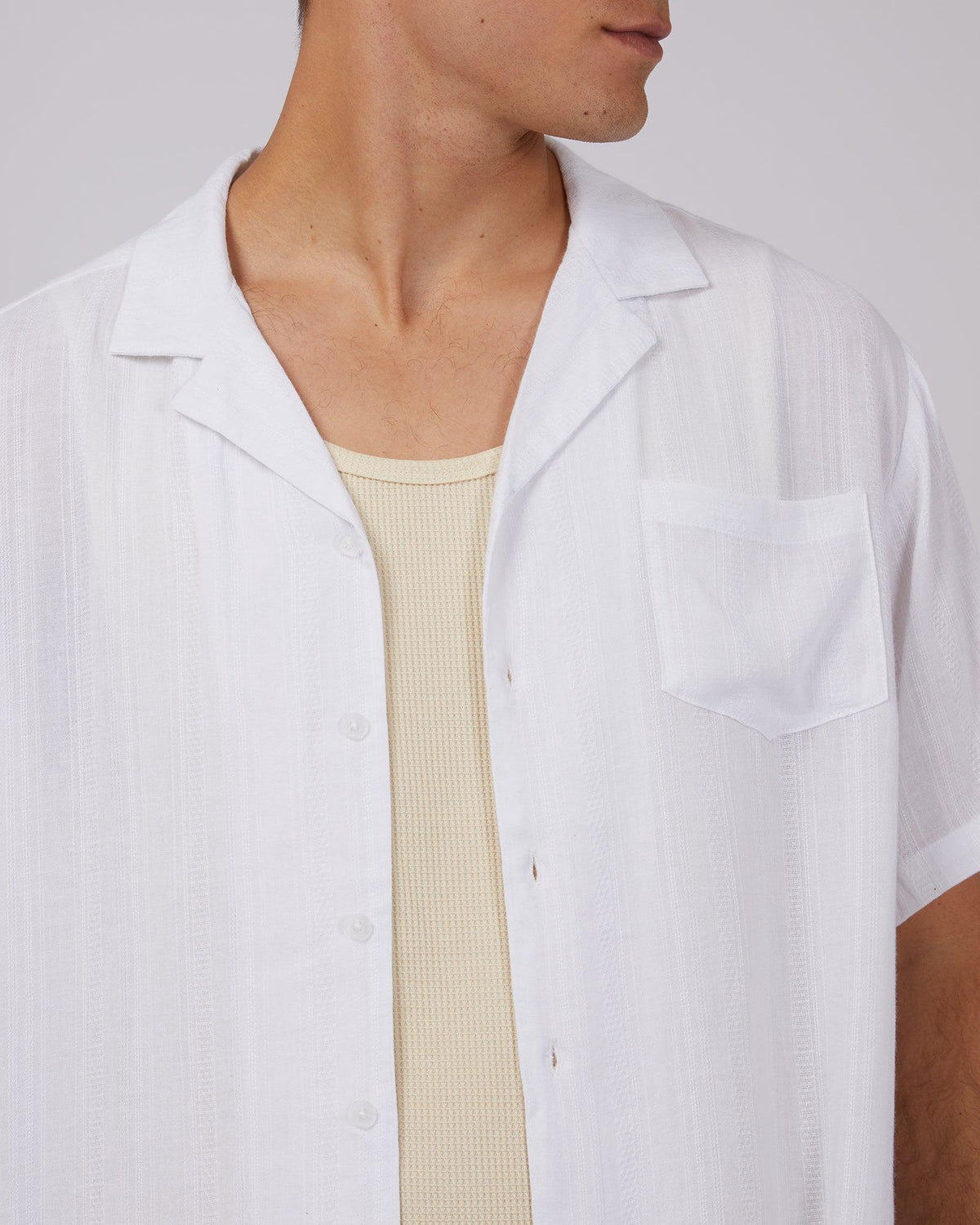 Silent Theory-Acadia Shirt White-Edge Clothing