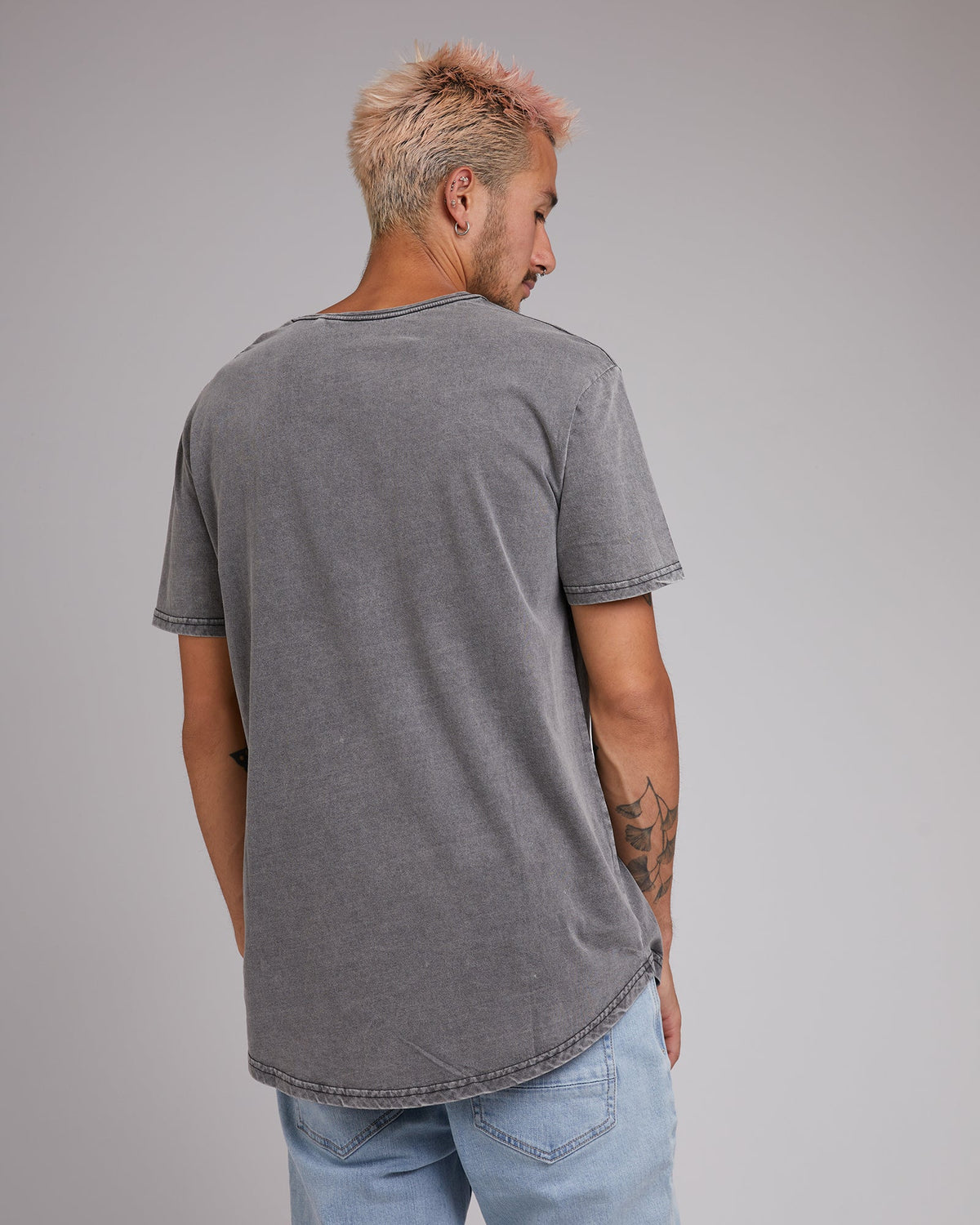 Silent Theory-Acid Tail Tee 3 Pack Charcoal, Grey &amp; Black-Edge Clothing