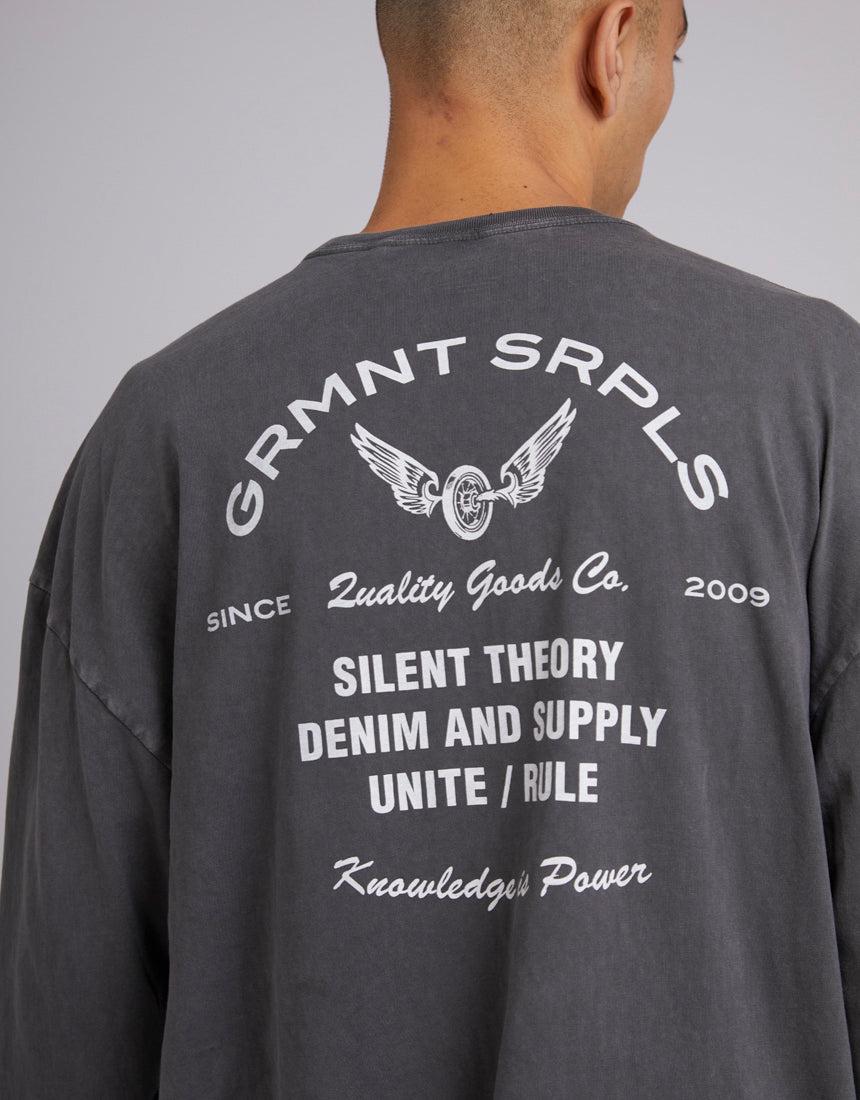 Silent Theory-Auto Long Sleeve Top Coal-Edge Clothing