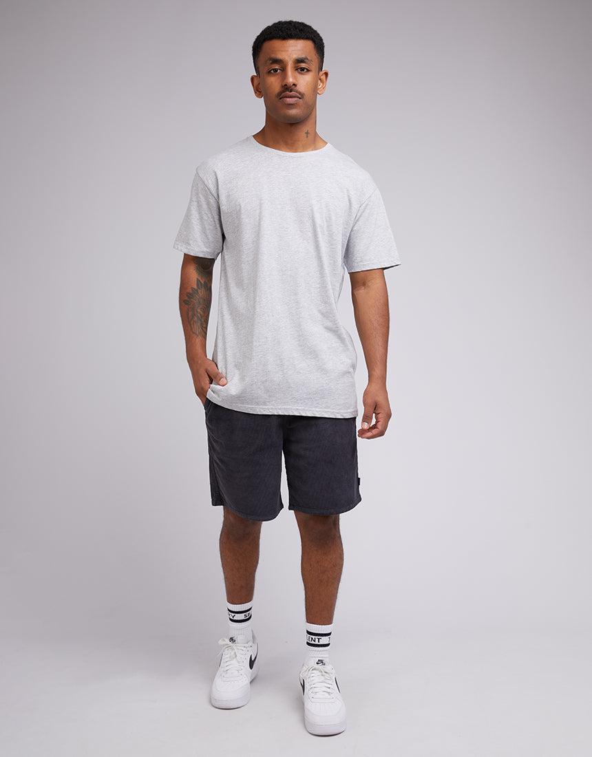 Silent Theory-Cord Short Washed Black-Edge Clothing