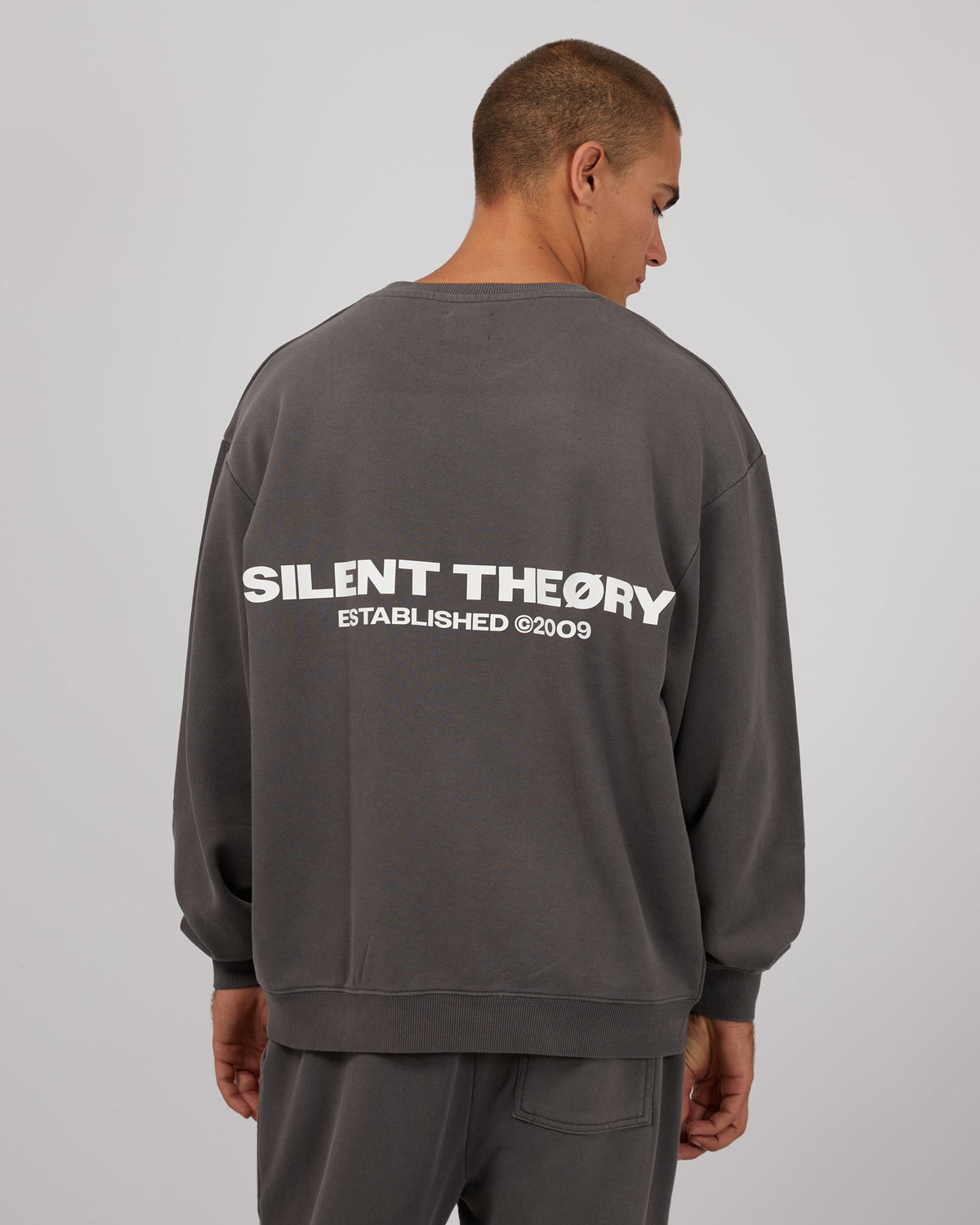 Silent Theory-Essential Theory Crew Coal-Edge Clothing