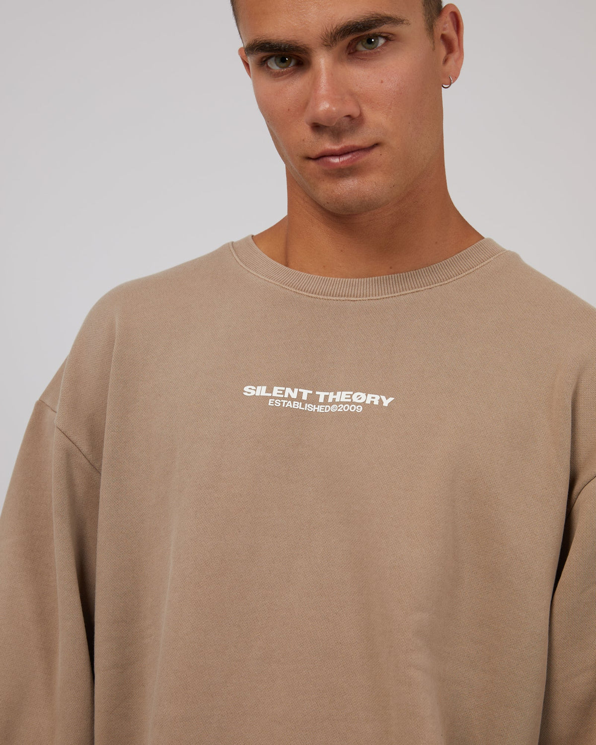 Silent Theory-Essential Theory Crew Tan-Edge Clothing