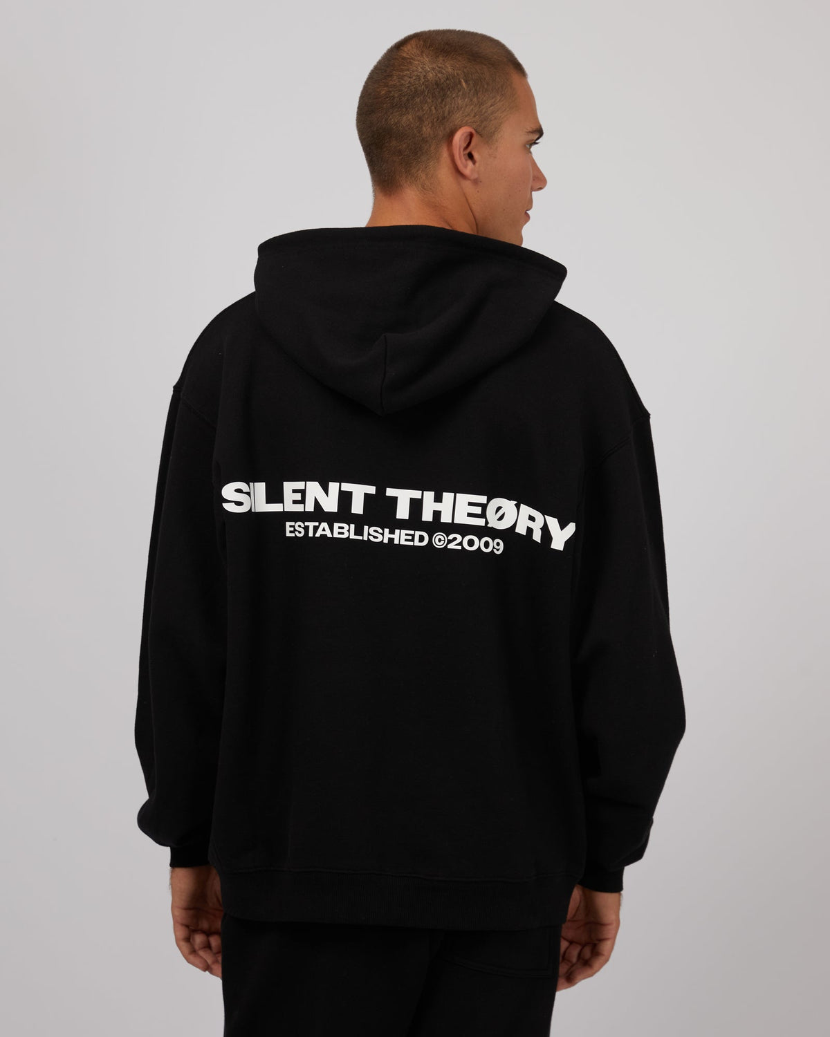 Silent Theory-Essential Theory Hoody Black-Edge Clothing