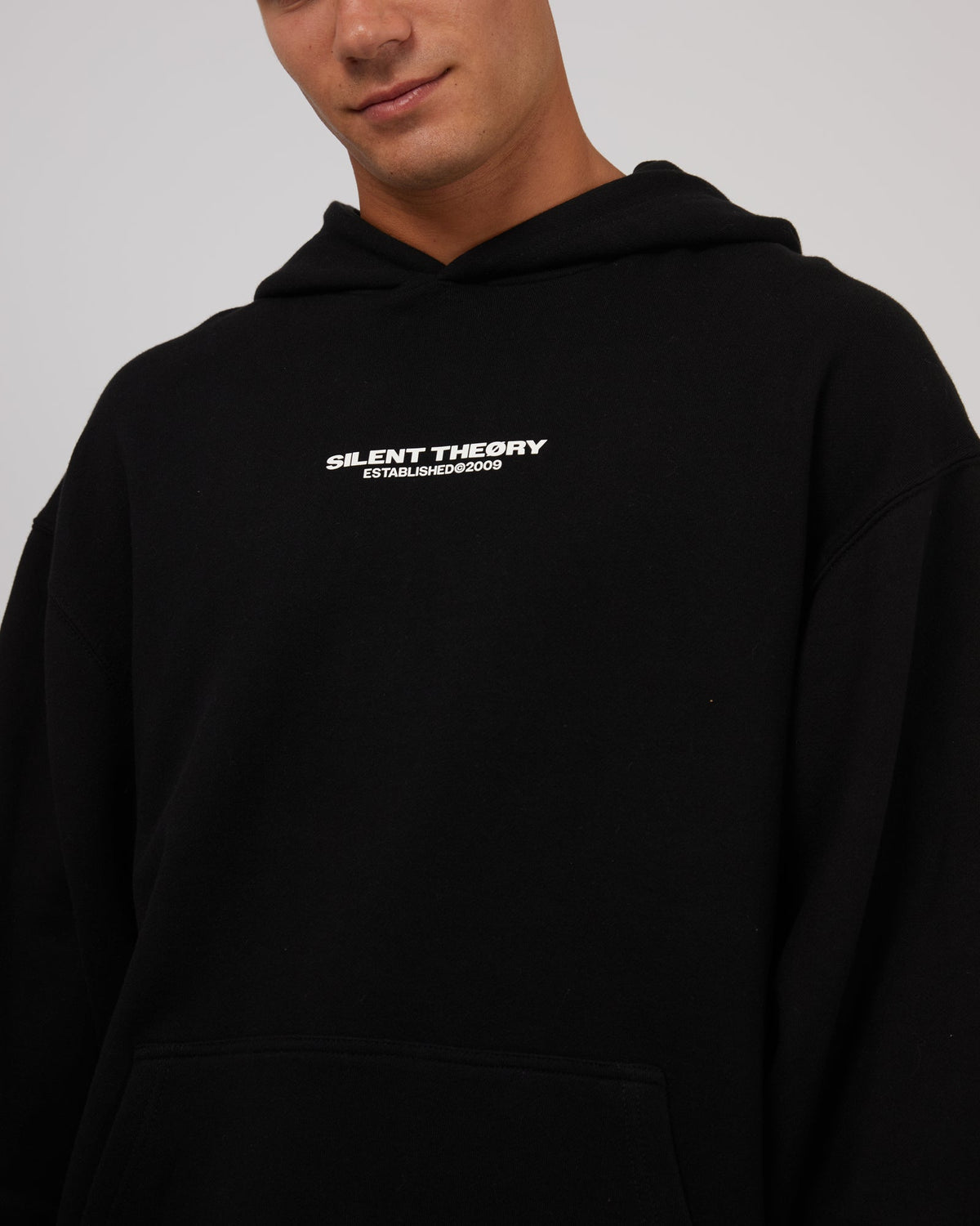 Silent Theory-Essential Theory Hoody Black-Edge Clothing