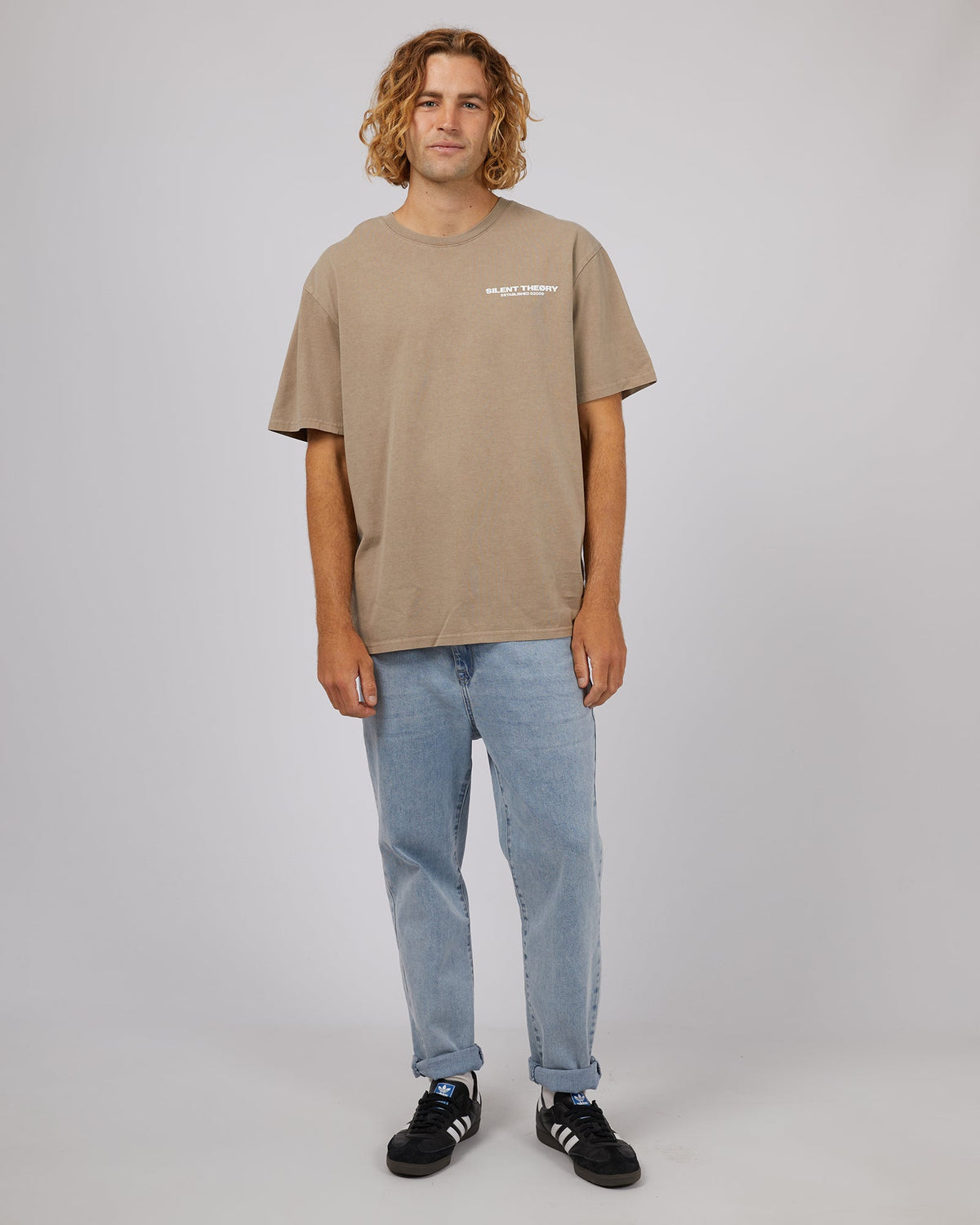 Silent Theory-Essential Theory Tee Tan-Edge Clothing