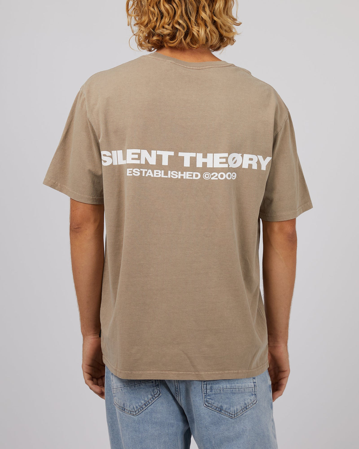 Silent Theory-Essential Theory Tee Tan-Edge Clothing