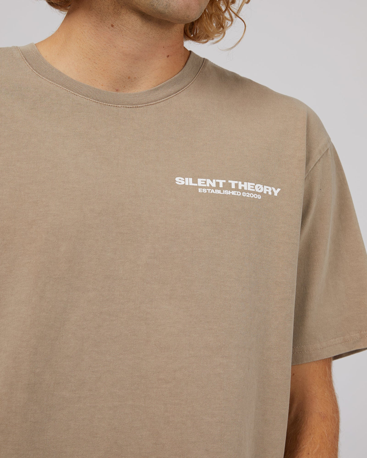 Silent Theory-Essential Theory Tee Tan-Edge Clothing
