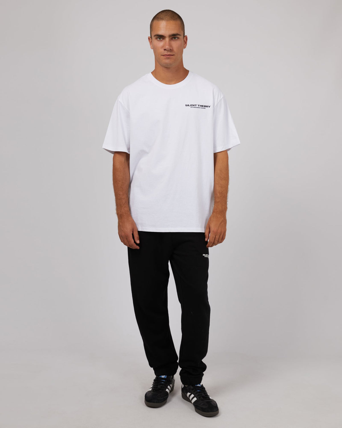 Silent Theory-Essential Theory Tee White-Edge Clothing