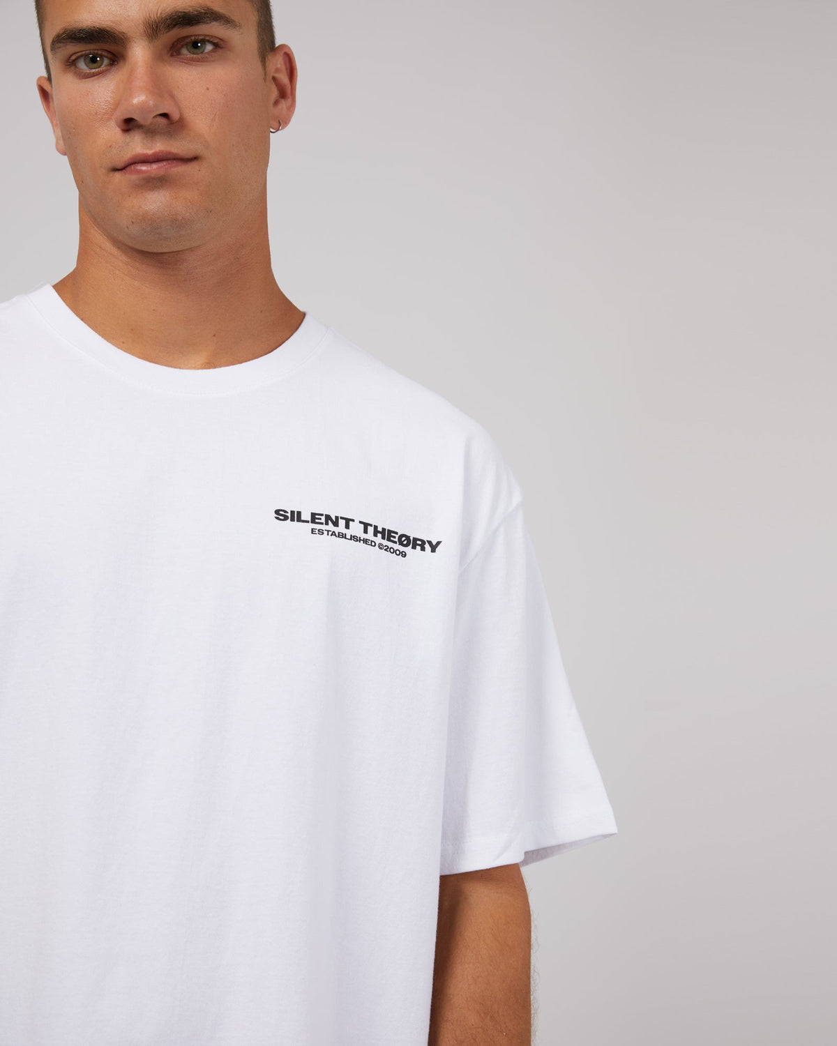 Silent Theory-Essential Theory Tee White-Edge Clothing